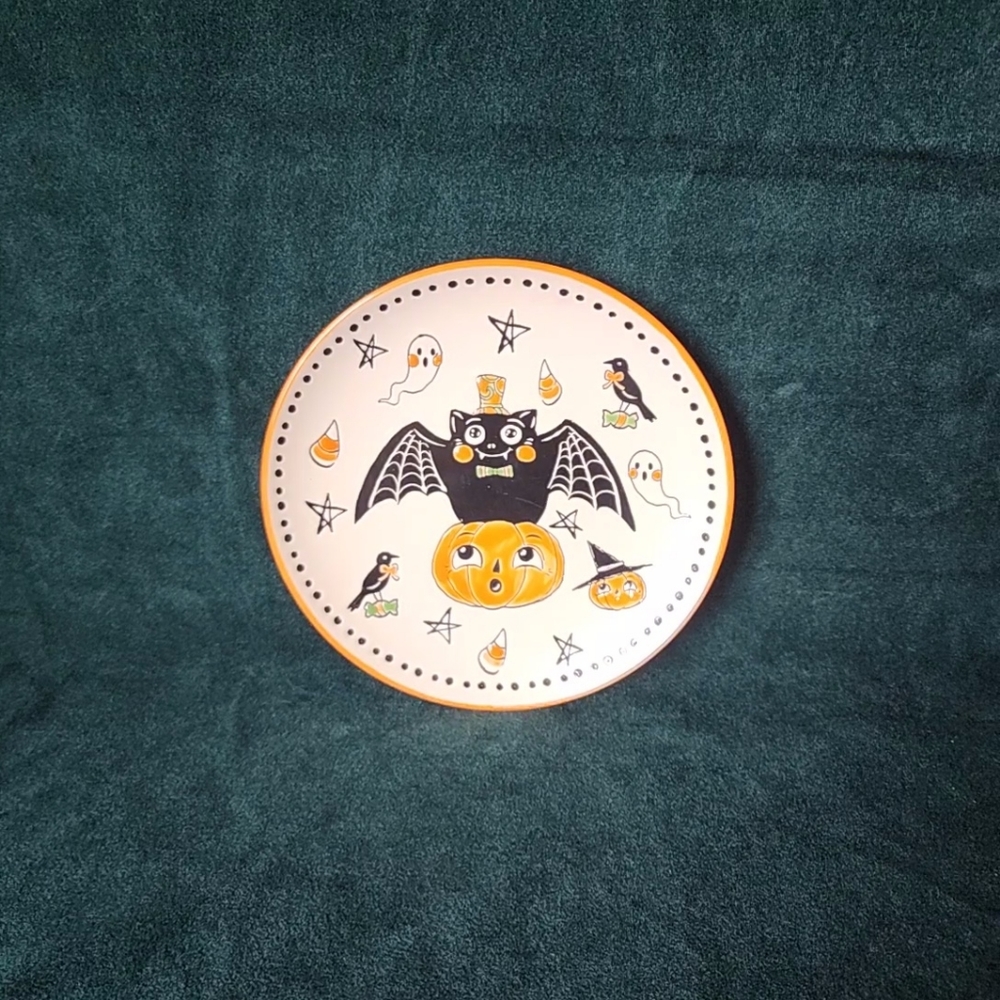 Eli + Ana Halloween Salad Plate